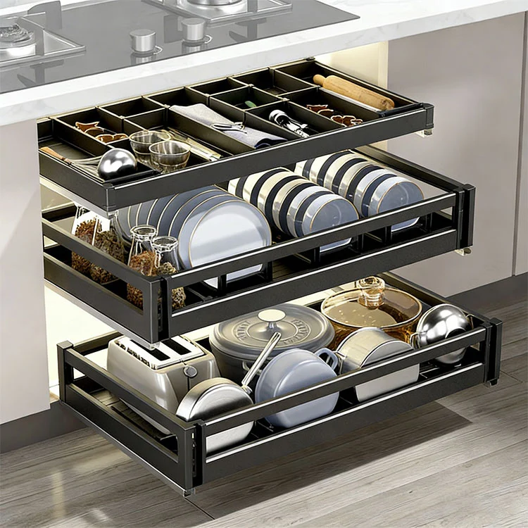 Waarom is de uittrekbare mand van aluminiumlegering een slimme opbergupgrade? Waarom is de uittrekbare mand van aluminiumlegering een slimme opbergupgrade?