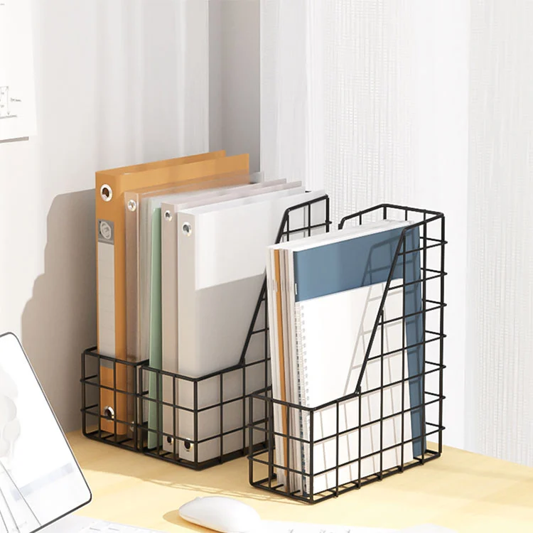 Office Desktop metalen tijdschriftenrek