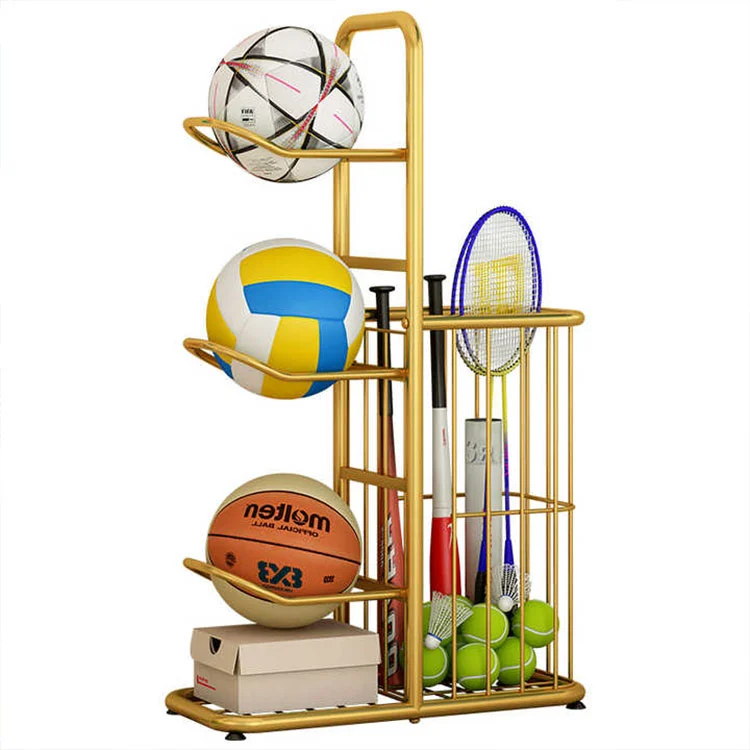 Outdoor ijzeren bal opbergrek